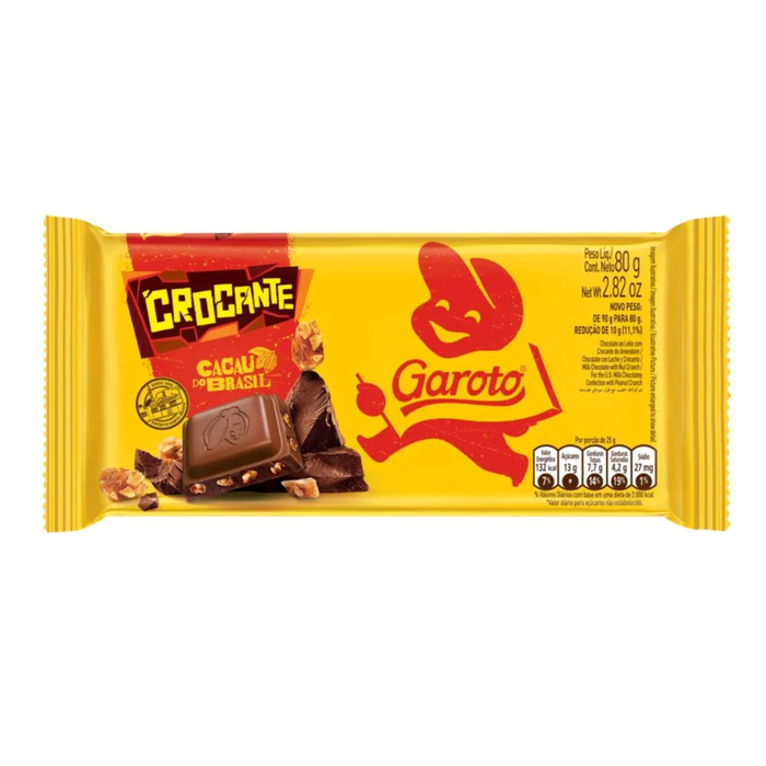 Garoto Chocolate Crocante 80g