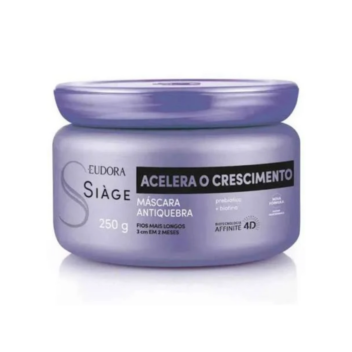 Eudora Siage Acelera o Crescimento Mascara 250ml