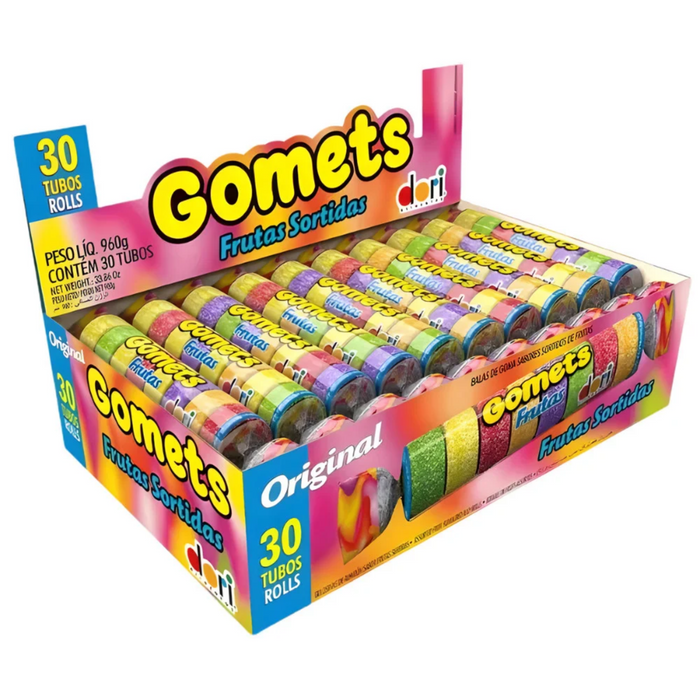 Dori Balas de Goma Gomets Frutas Sortidas 960g