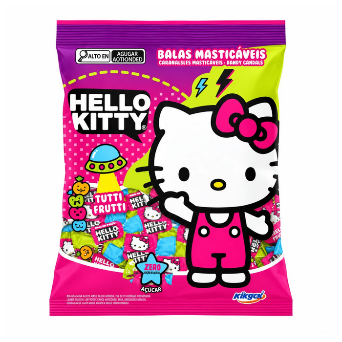Kikigoo Hello Kitty Bala Tutti-Frutti 500g