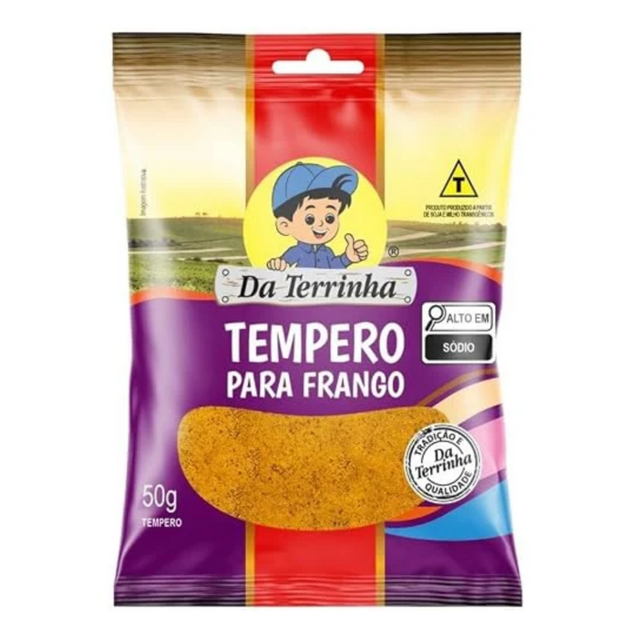 Da Terrinha Tempero p/ Frango 50g