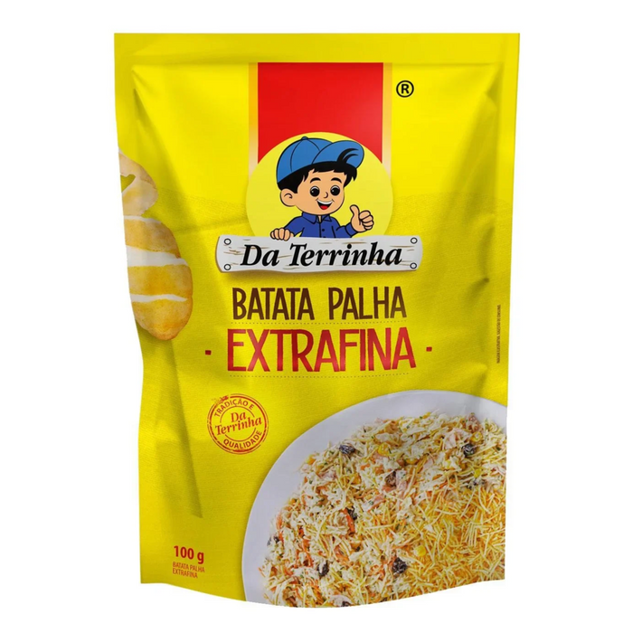 Da Terrinha Batata Palha Extrafina 100g
