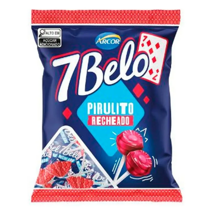 Arcor Pirulito Framboesa 500g