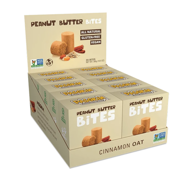 Pasokin Bites Paçoca Sabor Aveia e Canela 300g
