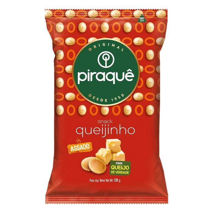 Piraque Biscoito Queijinho 100g