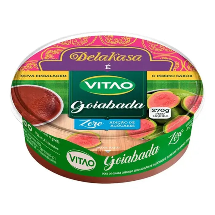 Vitao Goiabada Zero Acucar 270g