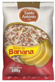 Santo Antonio Bala de Banana 200g