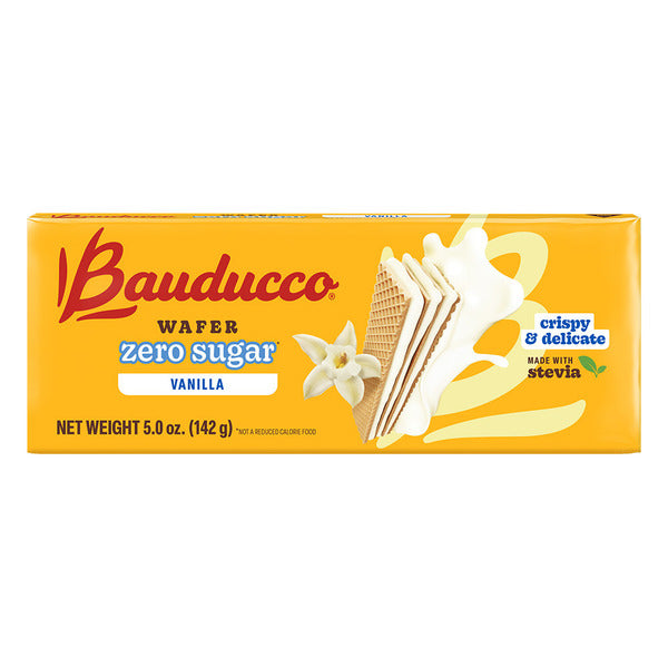 Bauducco Wafer Vanilla Sugar Free 120g