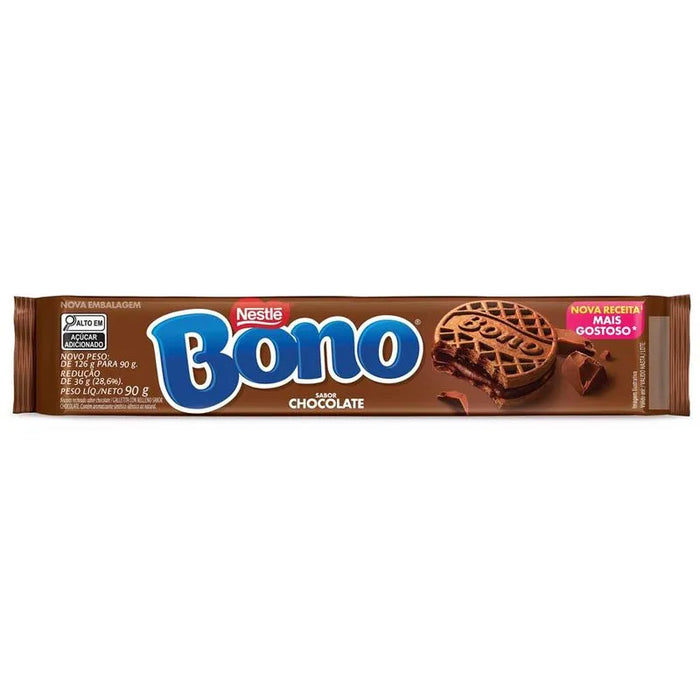 Nestlé Biscoito Recheado Bono Chocolate 90g