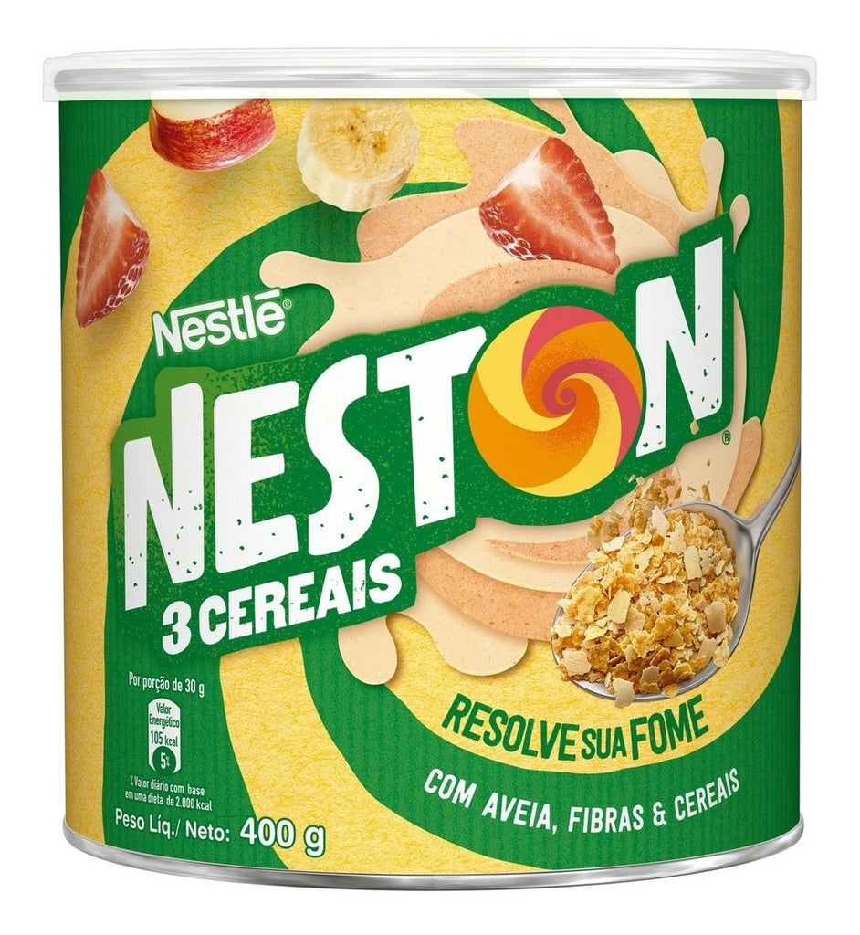 Nestlé Neston 3 Cereais 400g — Everyday Brazil - Supermercado Brasileiro  Online nos EUA, image size:942x1024