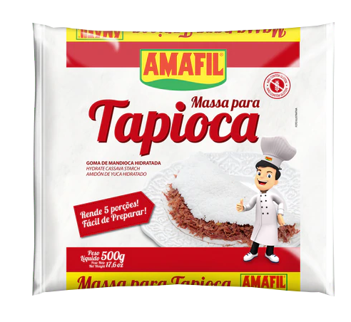Tapioca Hidratada - Tapioca - Tapioca Amafil - Produto Brasileiro - Amafil