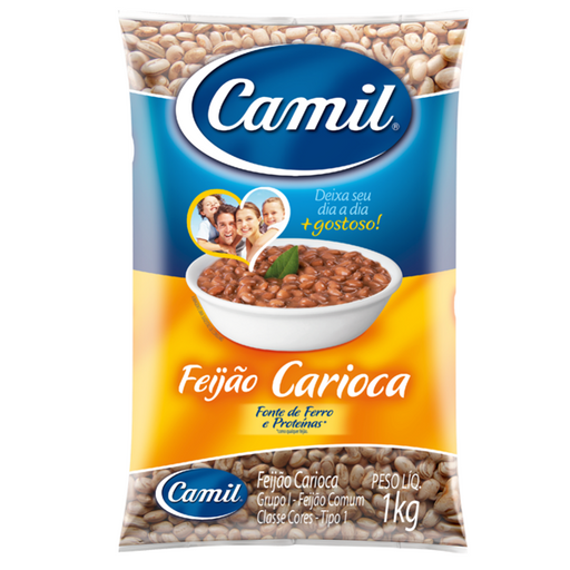 Feijao carioca - Feijao - Feijao Camil - Produto Brasileiro - Feijoada - Feijao com arroz - feijao brasileiro - mais vendido