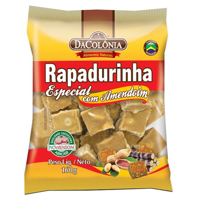 Da Colônia Rapadurinha with Peanut 160g