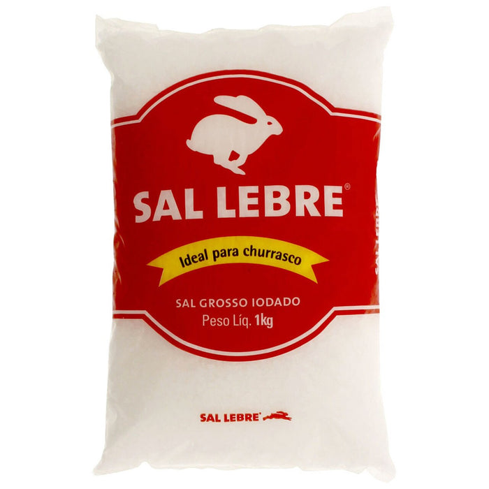 Lebre Sal Grosso Churrasco 1kg