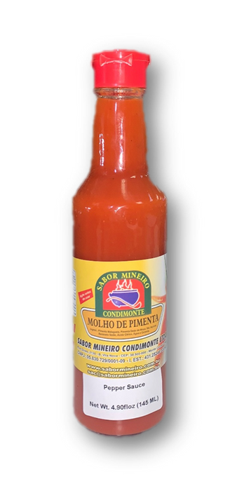 Mineiro Flavor Pepper Sauce 145ml