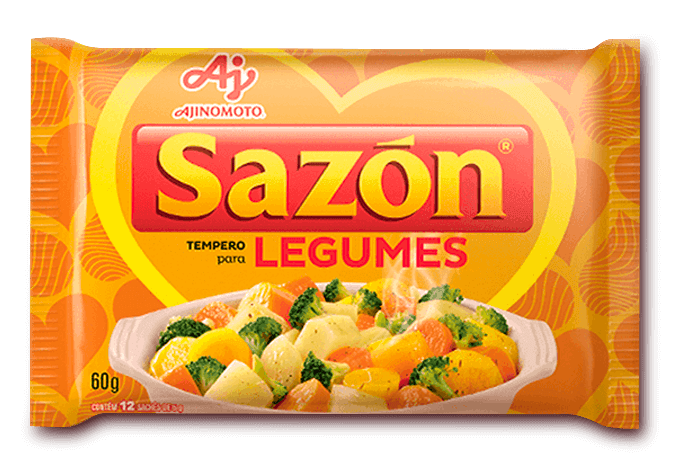 Sazon Tempero  Legumes Amarelo 60g