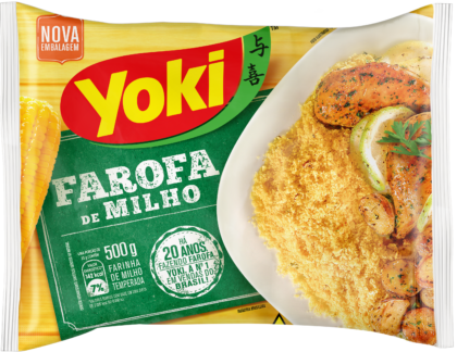 Yoki Farofa Corn Seasoned 500g